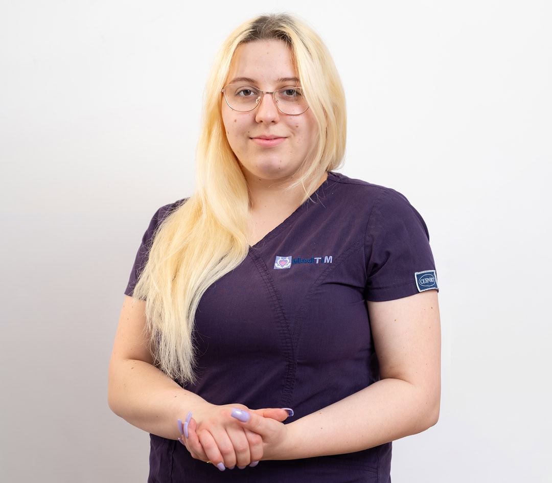 Zorana Radivojević – medicinska sestra v kliniki MedTiM