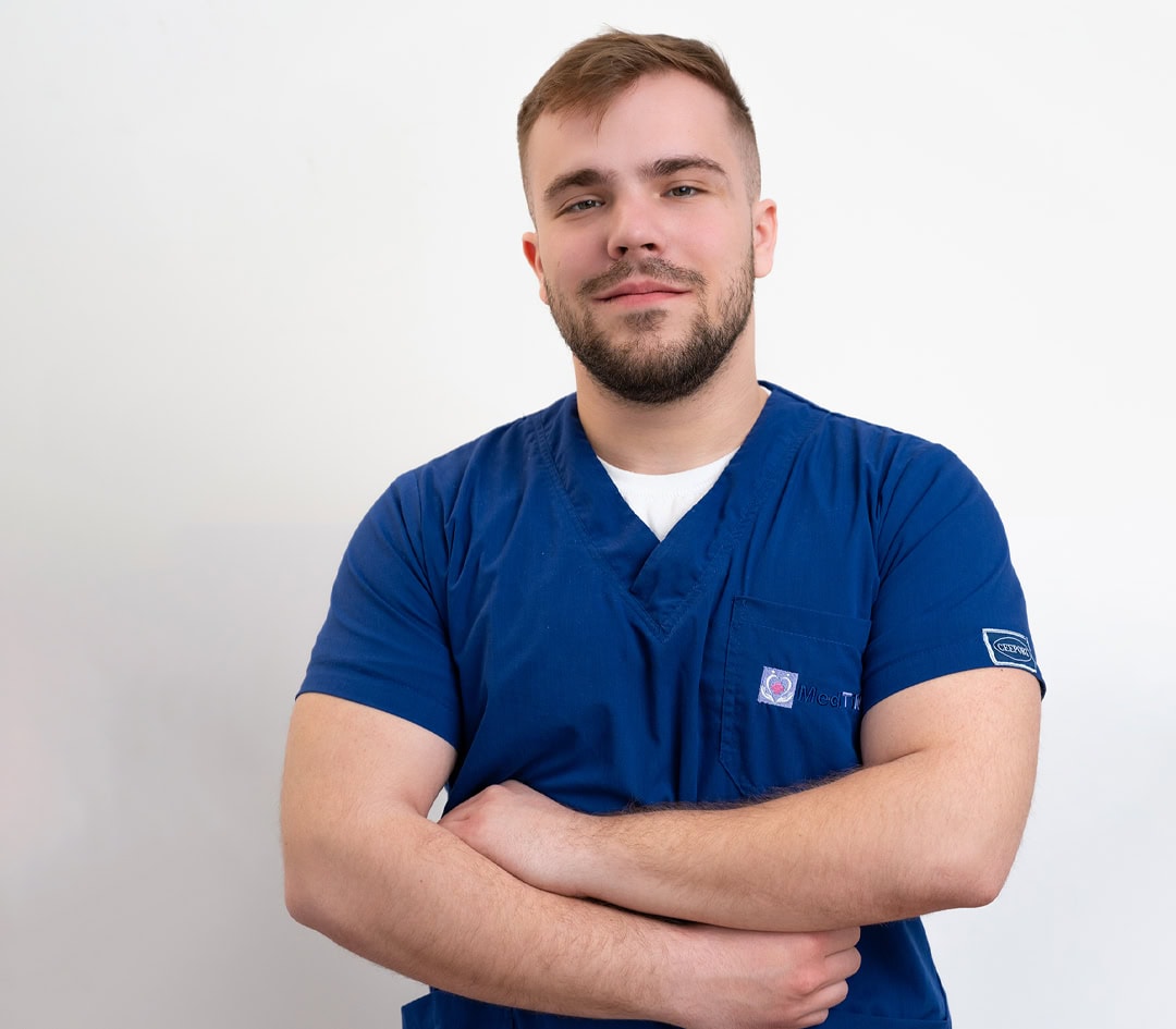 Aleksa Perić – medicinski tehnik v kliniki MedTiM