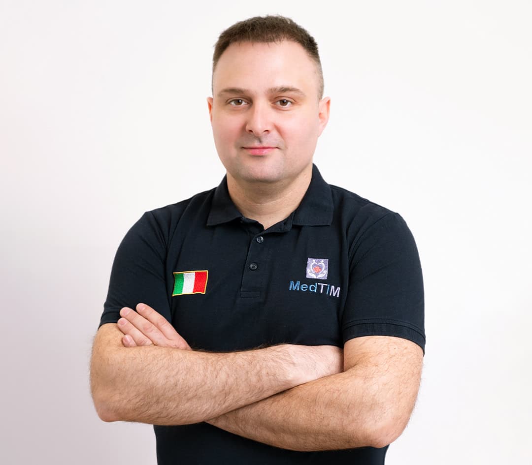 Dejan Brkić – menadžer za italijanski jezik v kliniki MedTiM