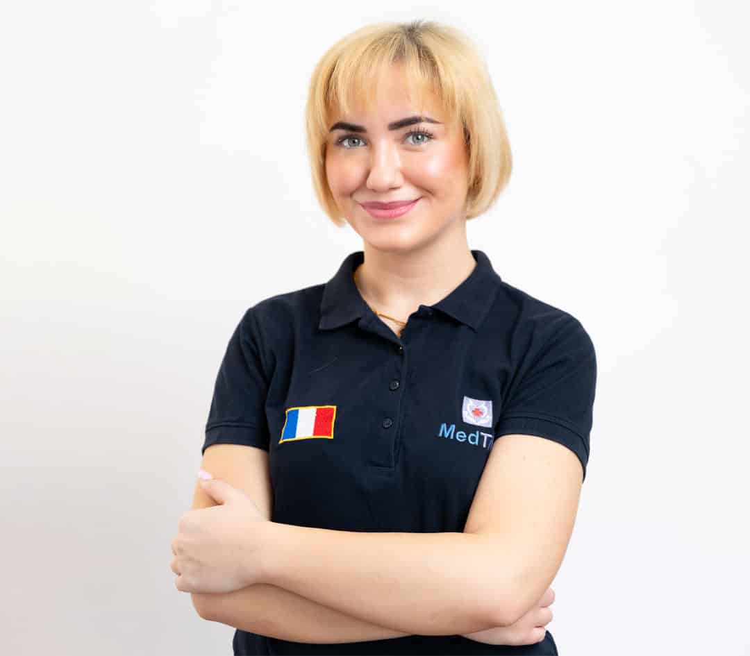 Kristina Rožman – menadžerka za francoski jezik v kliniki MedTiM