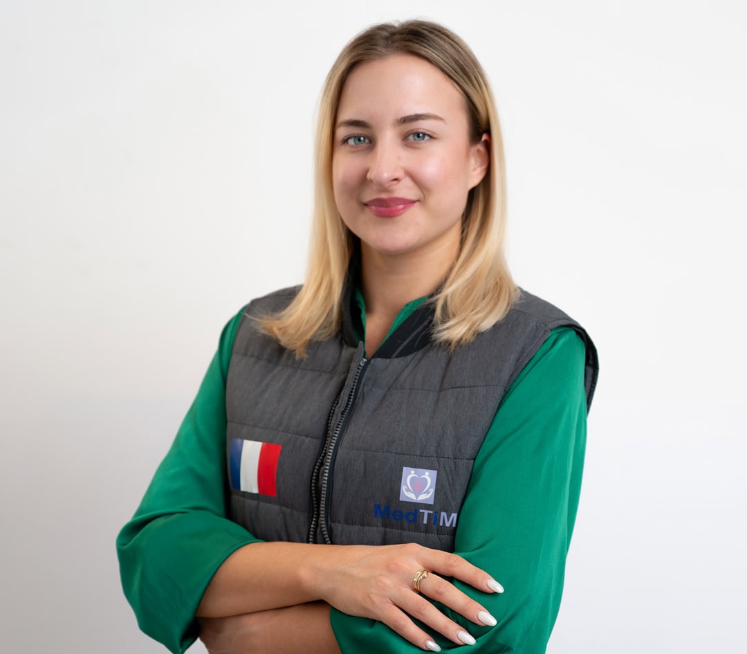 Katarina Topalović – prevajalka za francoski jezik v kliniki MedTiM
