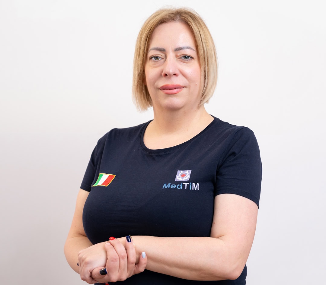 Maja Stefanović – prevajalka za italijanski jezik v kliniki MedTiM