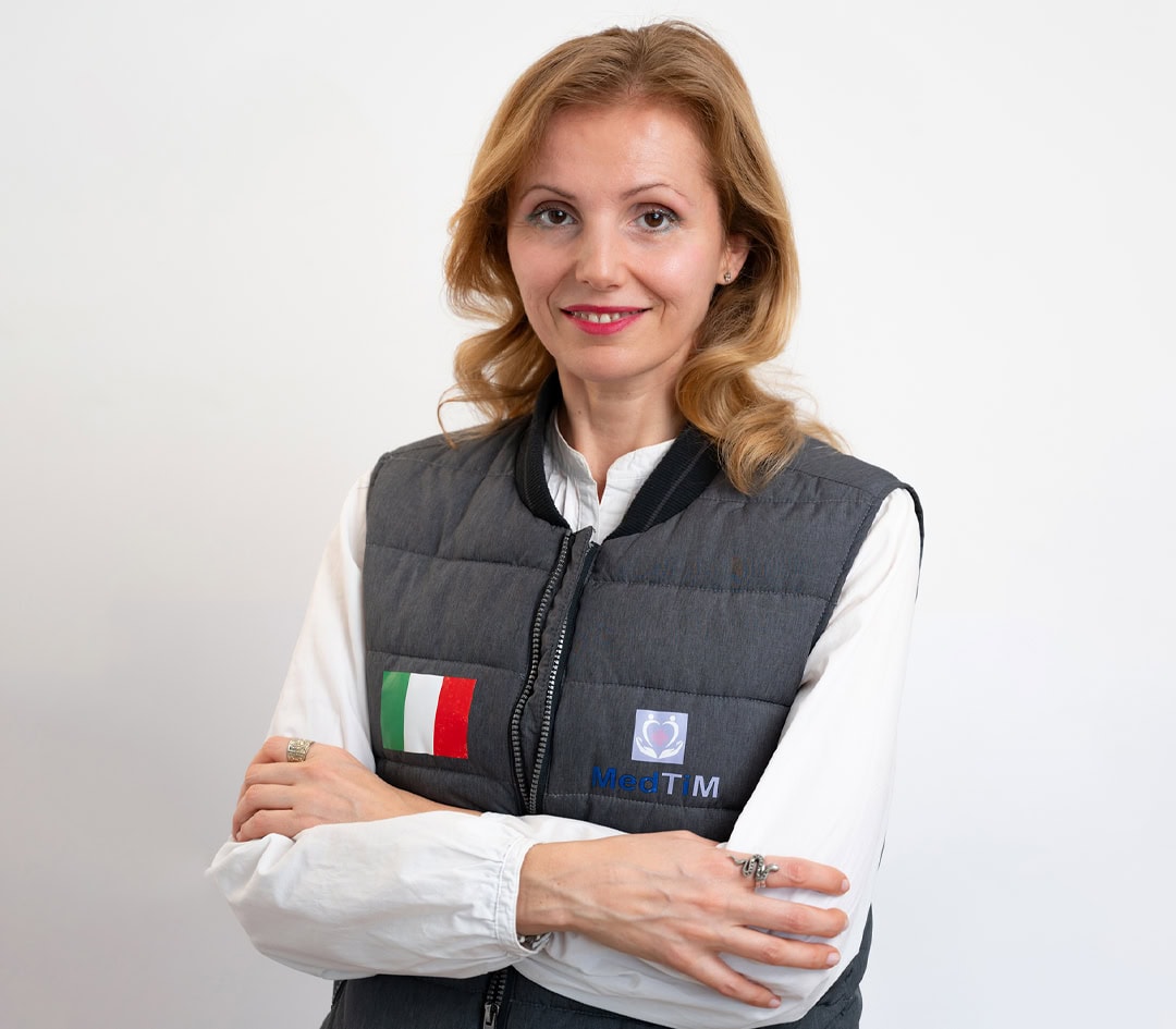 Neda Tomašević – prevajalka za italijanski jezik v kliniki MedTiM